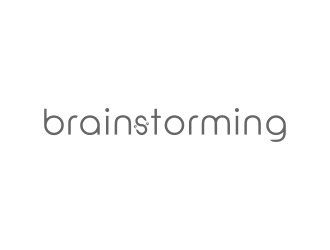 Brainstorming logo design by pionsign