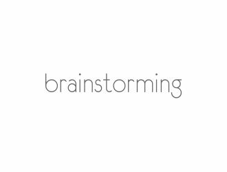 Brainstorming logo design by 48art