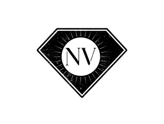 NV  logo design by pakderisher