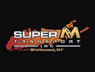 Super M Transport Inc logo design by Rizqy