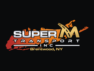 Super M Transport Inc logo design by Rizqy