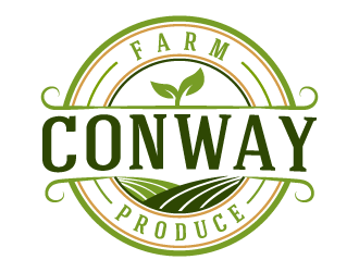 Conway Farm Produce logo design by akilis13