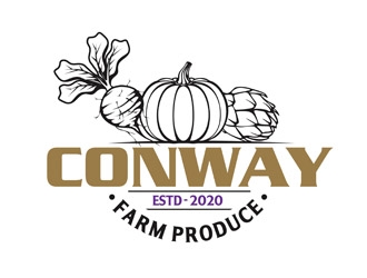 Conway Farm Produce logo design by DreamLogoDesign