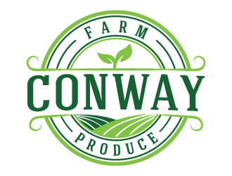 Conway Farm Produce logo design by akilis13