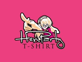 Hen Party T-Shirts logo design by maze