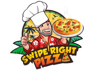 Swipe Right Pizza logo design by coco