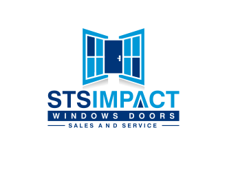 STS Windows & Doors logo design by pakderisher