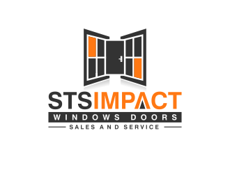 STS Windows & Doors logo design by pakderisher