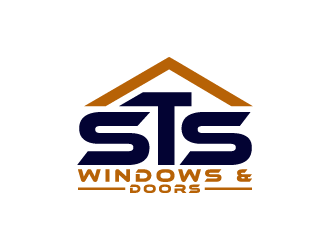 STS Windows & Doors logo design by Andri