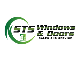 STS Windows & Doors logo design by nona