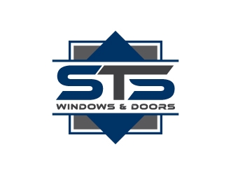 STS Windows & Doors logo design by J0s3Ph