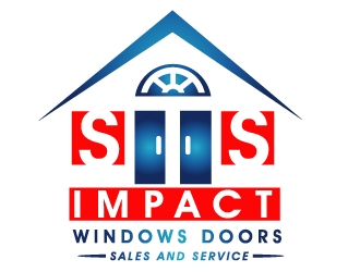 STS Windows & Doors logo design by PMG