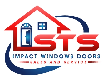 STS Windows & Doors logo design by PMG