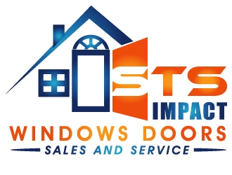 STS Windows & Doors logo design by PMG