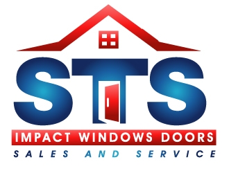STS Windows & Doors logo design by PMG