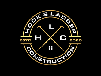 Hook & Ladder Construction logo design by ndaru