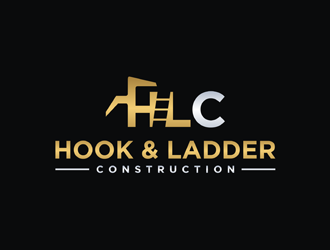 Hook & Ladder Construction logo design by Rizqy