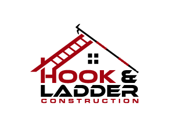 Hook & Ladder Construction logo design by Andri