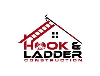 Hook & Ladder Construction logo design by Andri