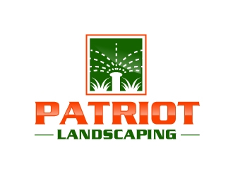 Patriot Landscaping logo design by uttam