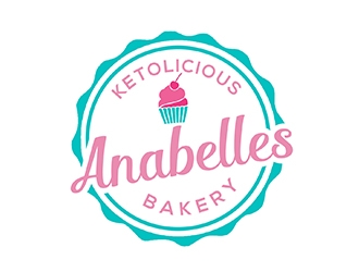 Anabelles Ketolicious Bakery logo design by PrimalGraphics