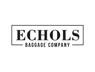 Echols Baggage Company   logo design by lexipej