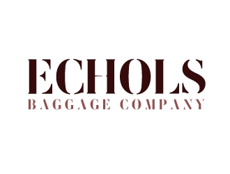 Echols Baggage Company   logo design by shravya