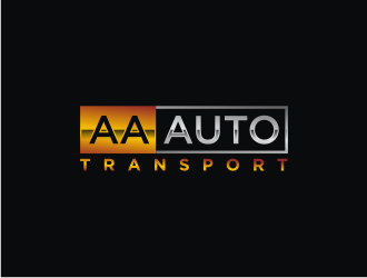 AA Auto Transport logo design by bricton