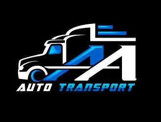 AA Auto Transport logo design by Suvendu