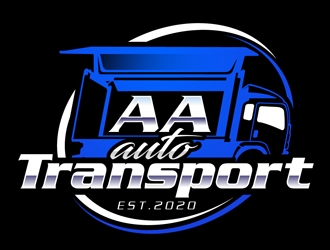 AA Auto Transport logo design by DreamLogoDesign