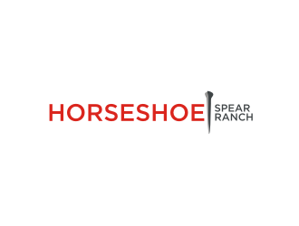 Horseshoe Spear Ranch  logo design by Diancox