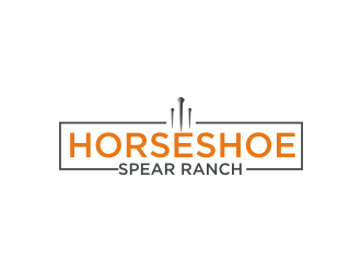Horseshoe Spear Ranch  logo design by Diancox