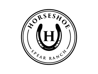 Horseshoe Spear Ranch  logo design by cybil