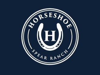 Horseshoe Spear Ranch  logo design by cybil
