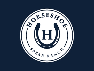 Horseshoe Spear Ranch  logo design by cybil