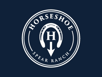 Horseshoe Spear Ranch  logo design by cybil
