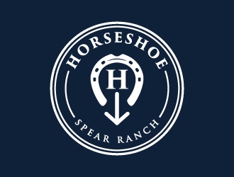 Horseshoe Spear Ranch  logo design by cybil