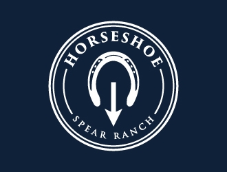 Horseshoe Spear Ranch  logo design by cybil
