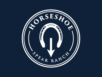 Horseshoe Spear Ranch  logo design by cybil