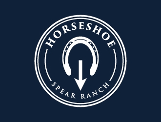 Horseshoe Spear Ranch  logo design by cybil