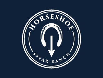 Horseshoe Spear Ranch  logo design by cybil