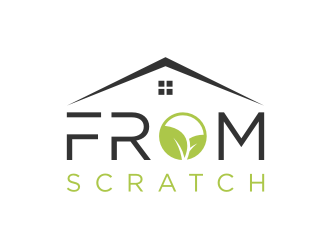 From scratch  logo design by Inaya