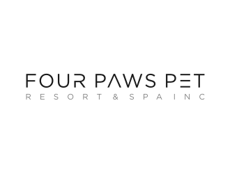 Four Paws Pet Resort & Spa Inc. logo design by Inaya