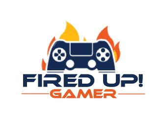 Fired Up! Gamer logo design by AamirKhan