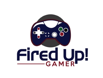 Fired Up! Gamer logo design by AamirKhan