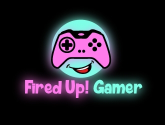Fired Up! Gamer logo design by shravya