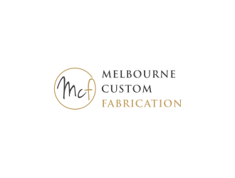 Melbourne Custom Fabrication logo design by bricton