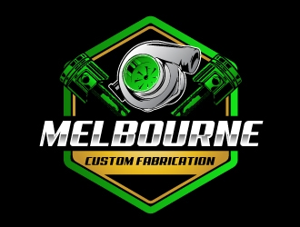 Melbourne Custom Fabrication logo design by AamirKhan