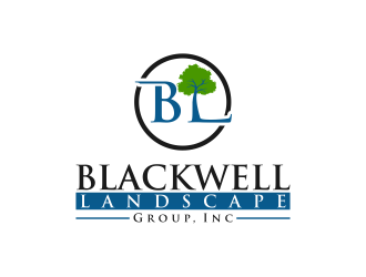 Blackwell Landscape Group, Inc. logo design by Purwoko21