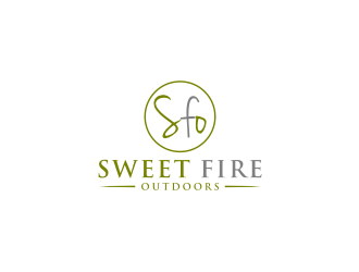 Sweet Fire Outdoors logo design by bricton